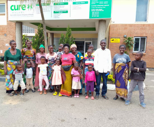 Eight clients arrive in Blantyre for life changing surgery in Malawi