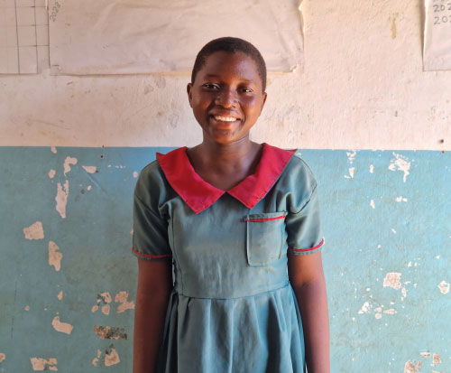 Menstrual cups distributed to girls at school in Malawi