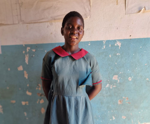 Menstrual cups distributed to girls at school in Malawi