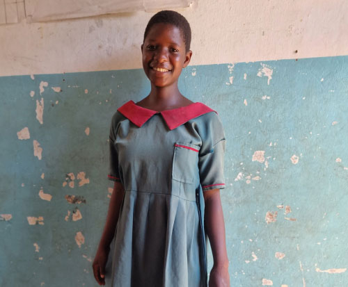 Menstrual cups distributed to girls at school in Malawi