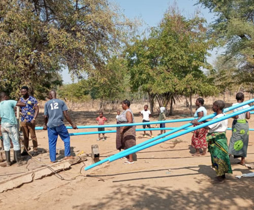 Clean water for a village in Malawi