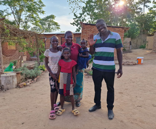 Maston with his family who support his passions