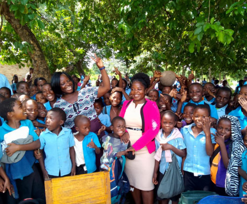 Loveness and Matilda run more awareness sessions