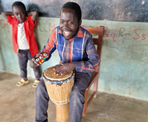 Move to beat with music and dancing at pre-school in Malawi