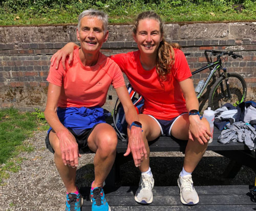 Hannah did a running fundraiser challenge for Ripple Africa