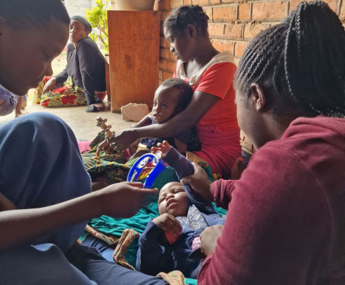 Music plays a big part of therapy in Malawi