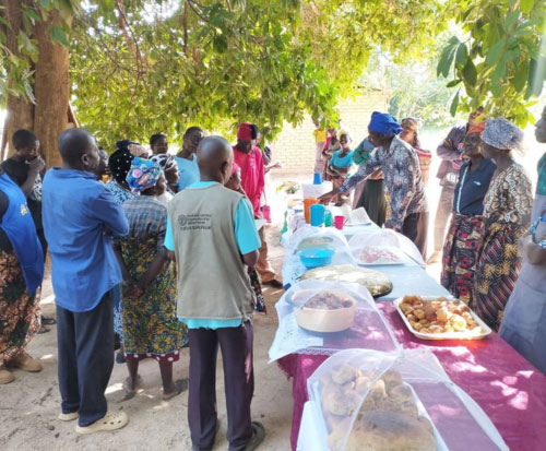From farm to table the farmers create different dishes with sweet potato