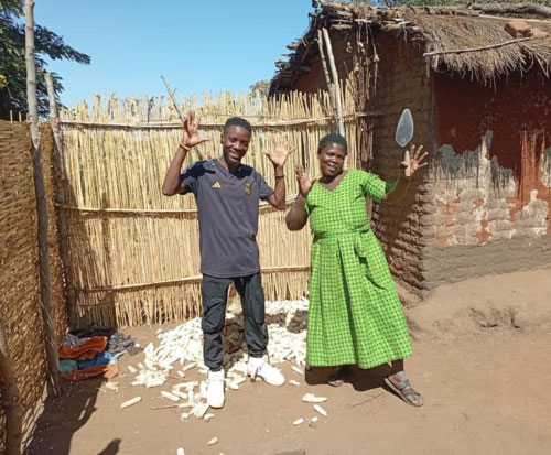 Happy Community Volunteers in Malawi