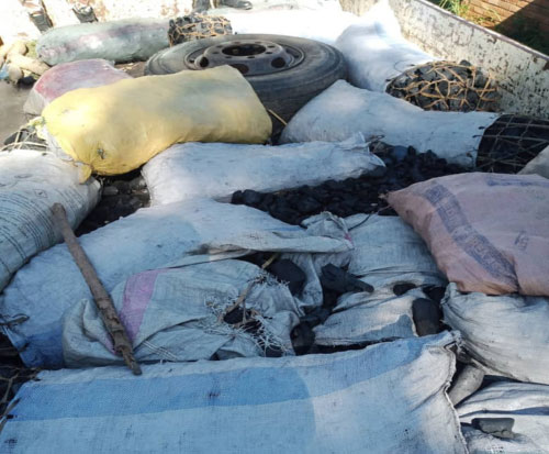 Successful patrol confiscates illegal charcoal in Malawi