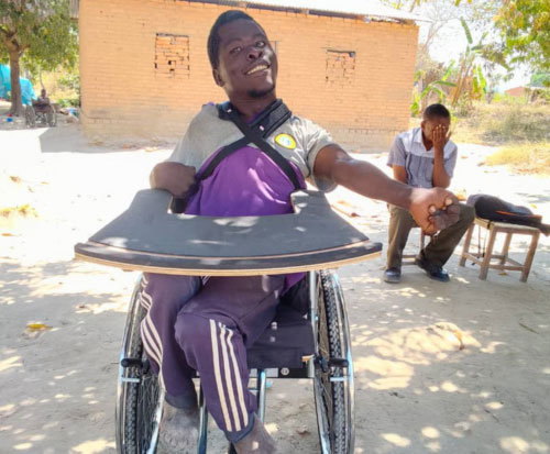 New wheelchairs including for Mike