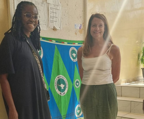 Hayley and Simone registered with the NMCM