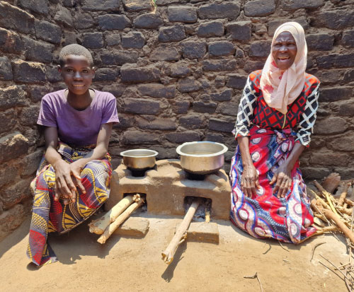 Amina asked Where were you when we visited her cookstove in Malawi