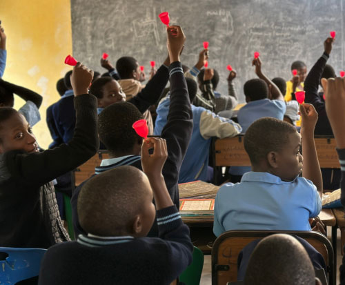 Raising money for menstrual cups for Malawi