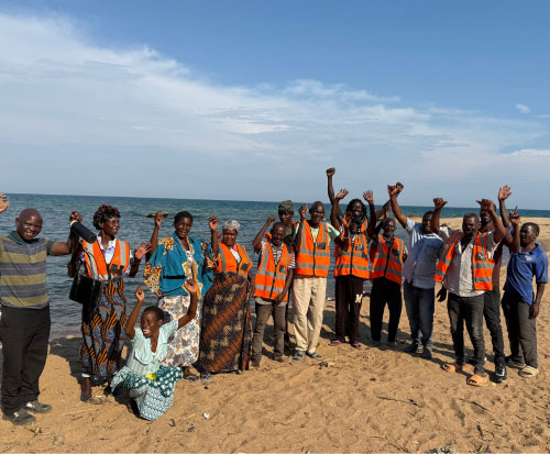 Katenthere Beach Village Committee cheering that we are .ORG finalist