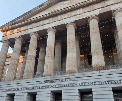National Portrait Gallery where the Awards ceremony took place