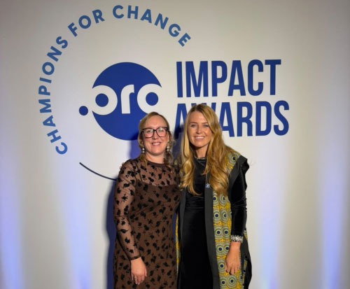 Nikki met Sarah The Sparkle Foundation founder