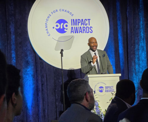 The ORG Impact Awards were hosted by Karamo Brown
